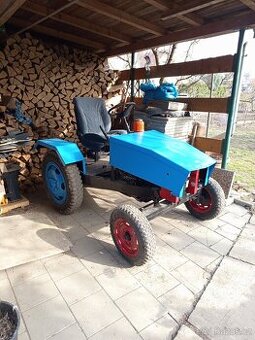 Traktor domácí výroby - 1
