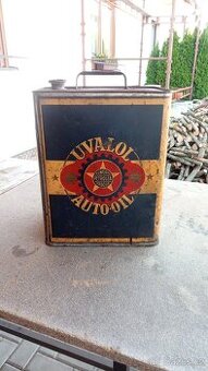Stará plechovka UVAOL AUTO-OIL originál - 1