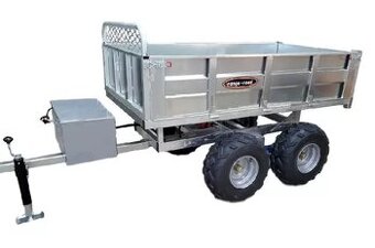Hydraulický sklápěcí vozík za čtyřkolku 1.400kg s SPZ - 1