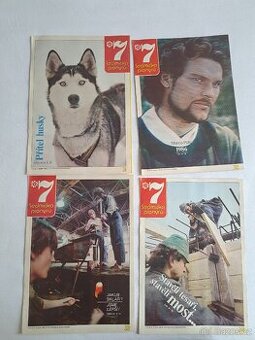 Sedmička pionýrů duben 1986 čísla 31, 32, 33 a 34