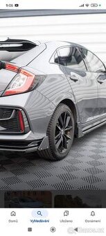 ALU Honda Civic X OEM r17x8j, 5x114,3, 235/45/17 zimní