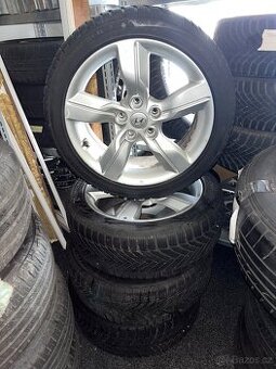Alu kola 5x114,3 r17 + zimní pneu Kumho