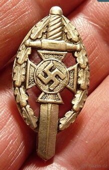 ODZNAK NSKOV ZNAČEN GES.GESCH. DESCHLER MUNCHEN - ORIGINÁL
