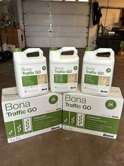 Lak na parkety - Bona Traffic GO - Mat 5l