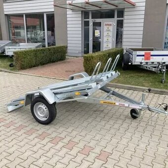 Přívěsný vozík B7320M3 na přepravu 3 motocyklů