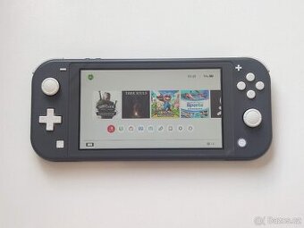 Switch Lite Jailbreak +10 HER šedá