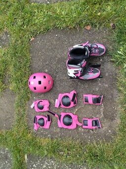 Lední Brusle s vybavením