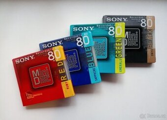 MiniDisc Sony Color 80 Japan