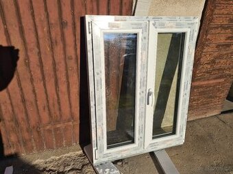 Prodám plastové okno s trojsklem 1240x970x80