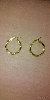 Zlaté náušnice 14k 585 .1,70g