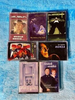 Mix rôznych kaziet spolu za 250Kč