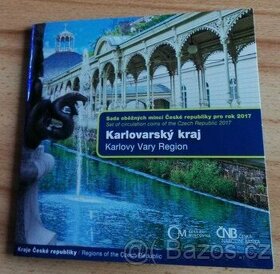 Sada oběžných mincí 2017 Karlovarsky kraj