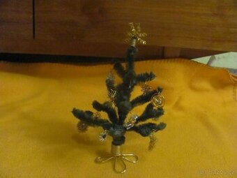 retro vánoční stromeček