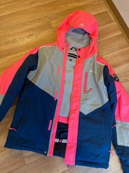 Dívčí lyžařská bunda Alpine Pro PTX SNOW velikost 152/158