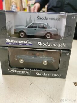 Modely autíček Škoda, Abrex.