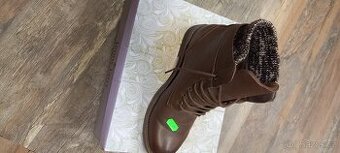 Dámské kožené boty