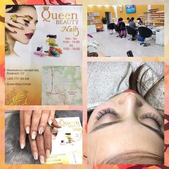 Kadeřnictví, kosmetika,  nehtové studio k pronájmu