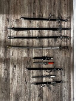 Německé válečné šavle a dýky