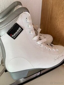 Dětské kožené brusle