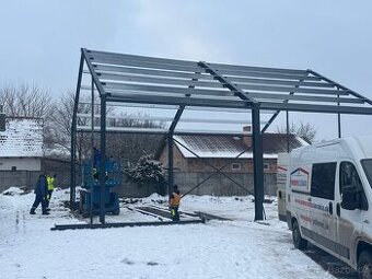 Konstrukce haly 12x12x4m