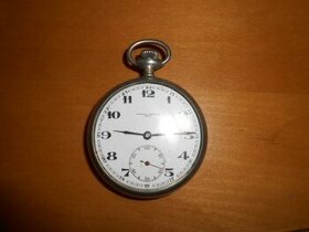 Kapesní hodinky AUGUST HABERER EGER strojek ETERNA  - nejdou
