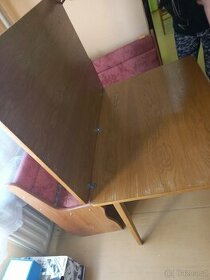 Rozkládací stůl + židle - 1