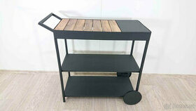 Servírovací stolek s deskou z akácie 40x80 cm Miro – Wenko