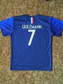 Fotbalový dres/sportovní triko  Griezmann vel.152/158