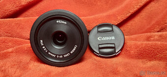 Objektiv Canon EFS 24 2,8; polarizační, UV a další filtry
