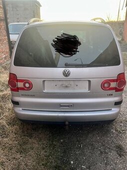 Vw Sharan LA7W 2008 zadní vrata, víko, dveře, kufr