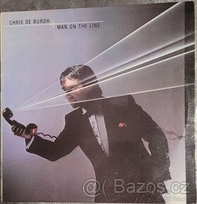 LP CHRIS DE BURGH - MAN ON THE LINE