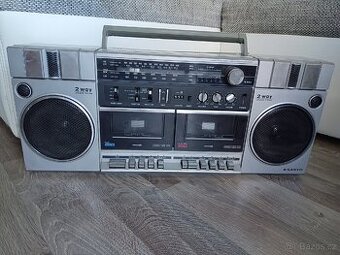 Sanyo MW3LU radiomagnetofon retro 2 kazeťák