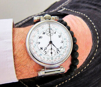 MINERVA MONTBLANC 1920 CHRONOGRAF švýcarské hodinky