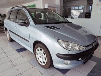 PEUGEOT 206 SW 1,4i, ČR, 2. majitel, pravidelný servis