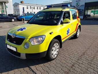 ŠKODA YETI 2,0 TDI/81 kW/254 tis. km/původ ČR/6Q/ STK