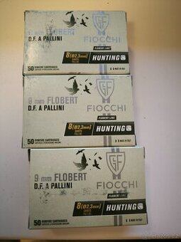 Náboje flobert 9 mm