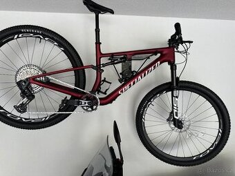 Specialized Epic 8 Expert - Satin/Redsky White velkost L