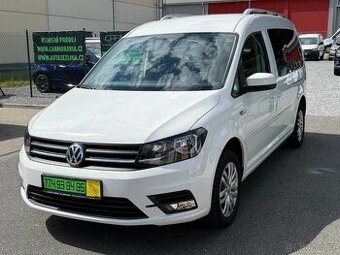 ► VW CADDY MAXI 2,0 TDI - 75 KW, 7 MÍST, PARK. SENZORY ◄