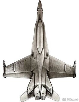 Stříbrná mince FIGHTER JET, 1 oz, 20 $, Libérie 2024