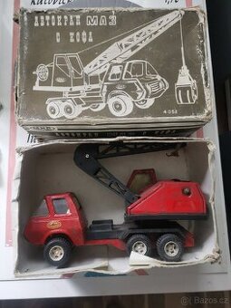 Stará retro hračka Bulharské plechové auto