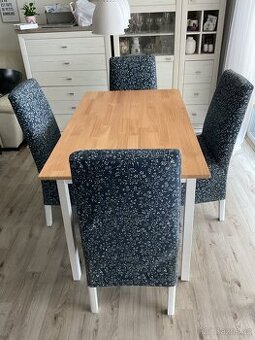 Jidelni stul Ikea a zidle