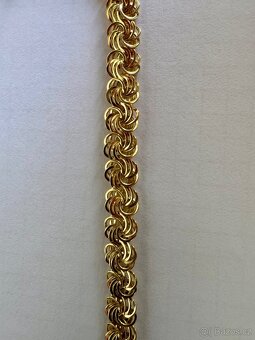 Zlatý řetěz 14K, 16,50 g, 48 cm