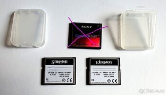 2x CF karta 16GB