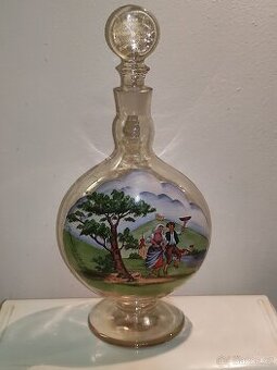 Karafa Borocrystal, signovaná, POŠTOVNÉ 50 Kč