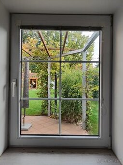 Prodám použitá plastová okna a dveře Deceuninck -LEVNĚ