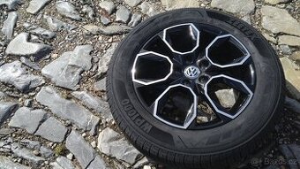 NOVÁ al kola 17 5x112 VW TIGUAN + 215 65 17 ZIMNÍ