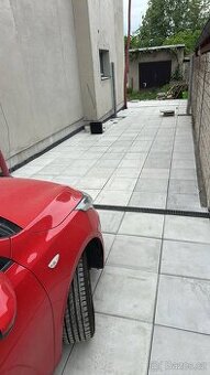 Betonová dlažba s armaturou  50x50x5