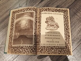 Národní Čitanka - stará kniha