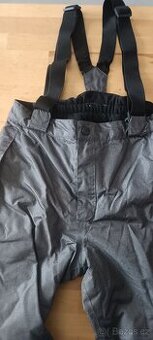 Prodám hnědo/zelené dětské lyžařské kalhoty
