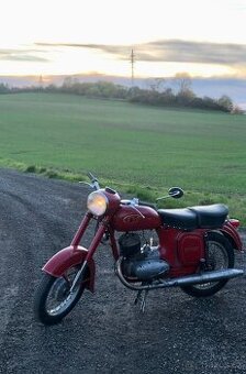 Moto veteran jawa cz